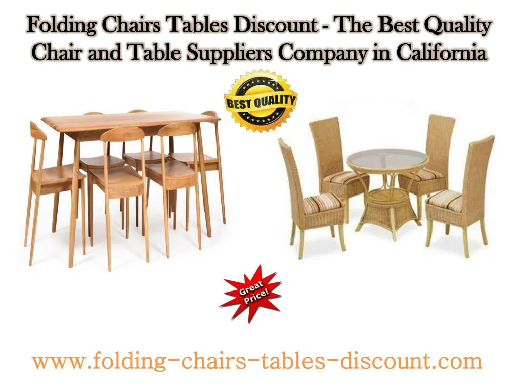folding chairs tables discount the best quality