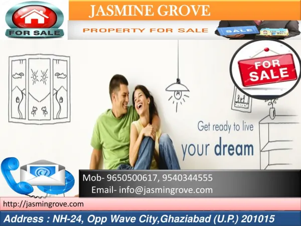 3BHK Flats in Ghaziabad Jasmin Grove|2 bhk flats ghaziabad