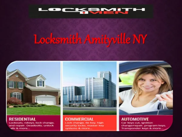 Locksmith Amityville NY