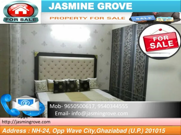 2 BHK & 3 BHK flat on NH-24 delivered by Jasmingrove.com