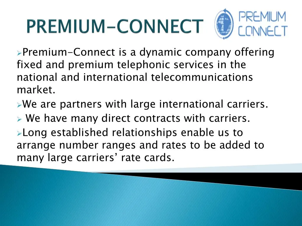 premium connect