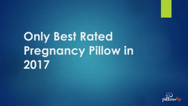 best body pillow for pregnancy