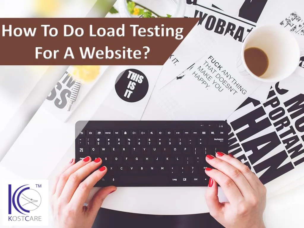 how to do load testing for a w ebsite