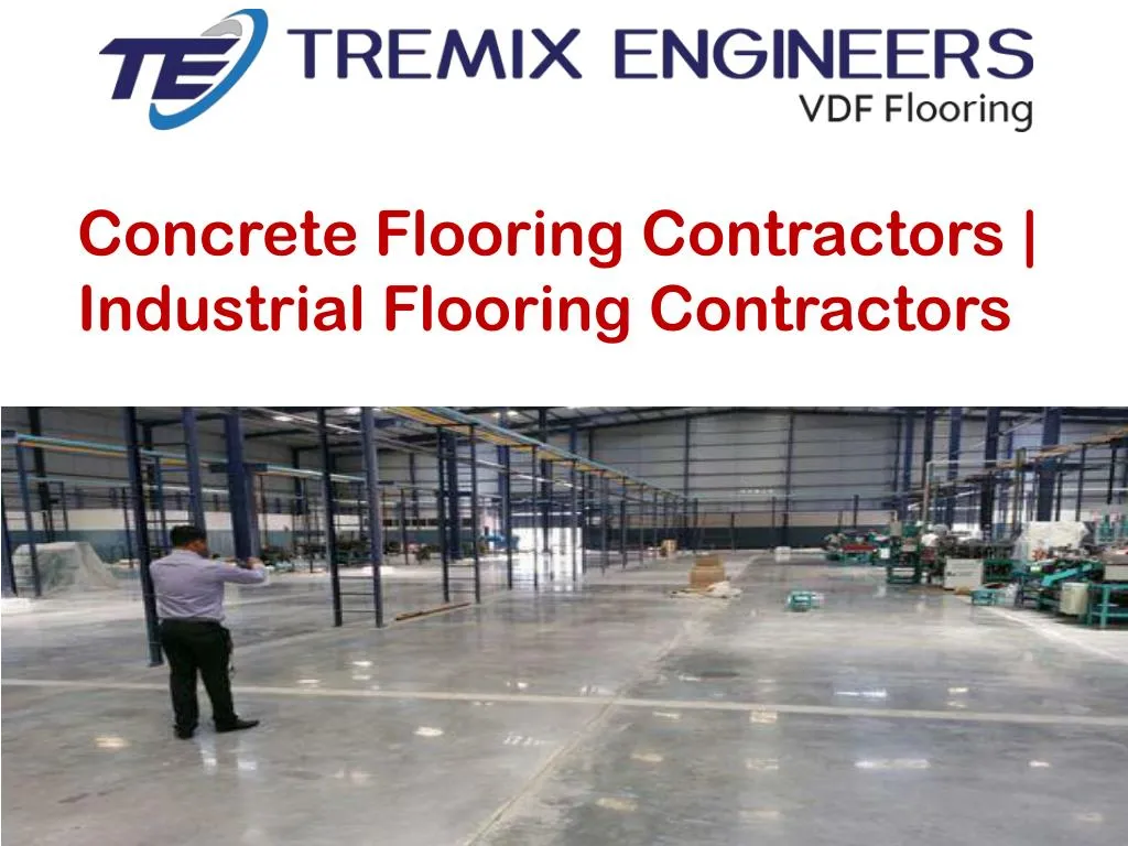 concrete flooring contractors industrial flooring