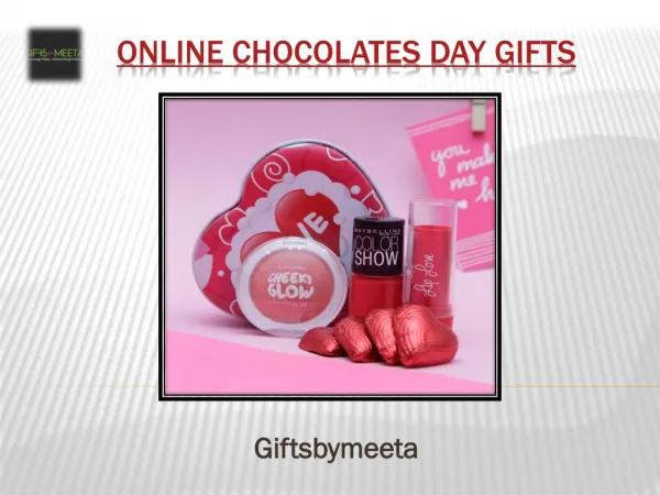 Buy Online Chocolates Day Gifts