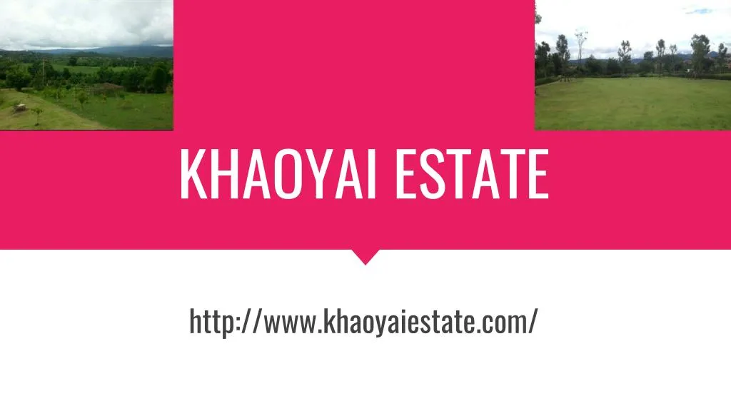 khaoyai estate