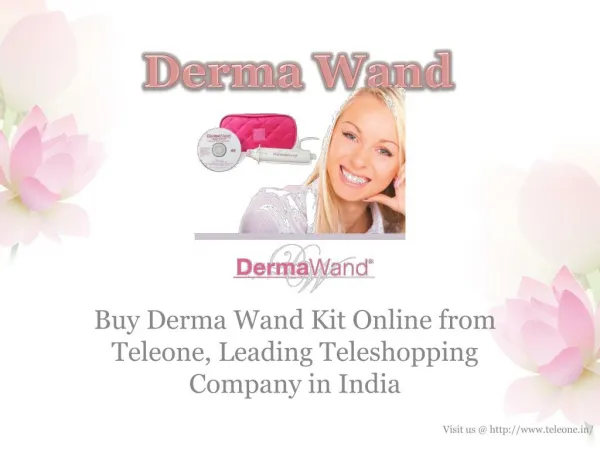 Derma Wand Kit Online from Teleone at Best Price in India