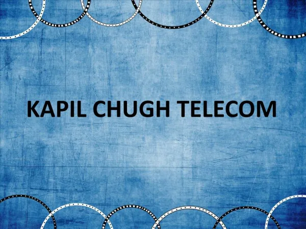 Kapil Chugh New Services