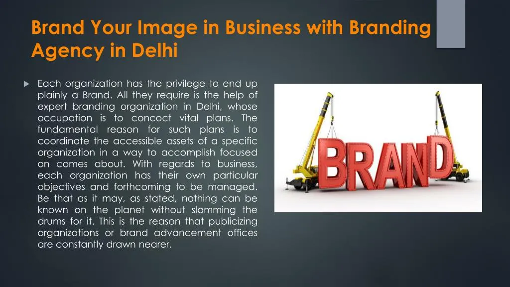 brand your image in business with branding agency in delhi