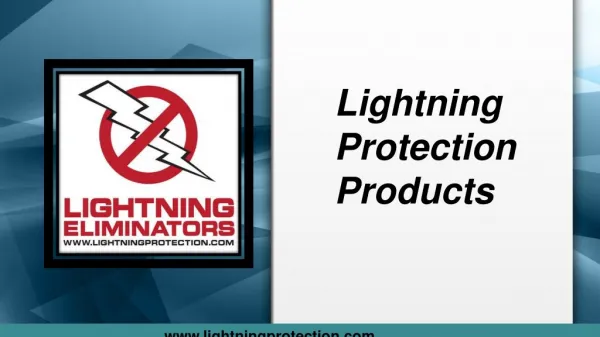 Lightning Protection Products You Can Trust