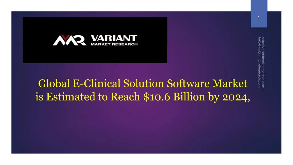 global e clinical solution software market