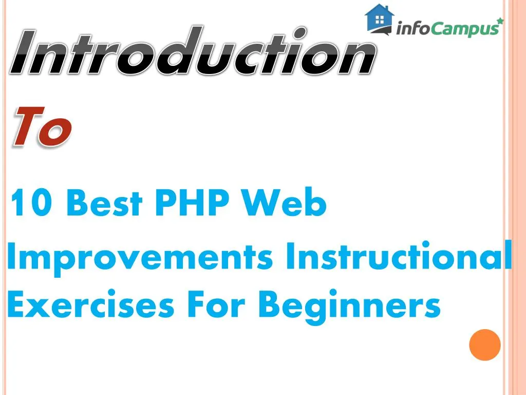 introduction to 10 best php web improvements