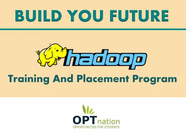Hadoop training and placement