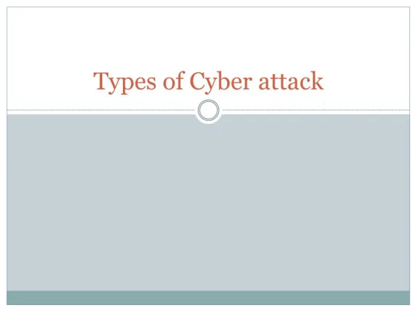 Cyber Attacks
