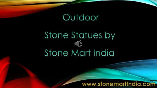 Outdoor Stone Statues in India