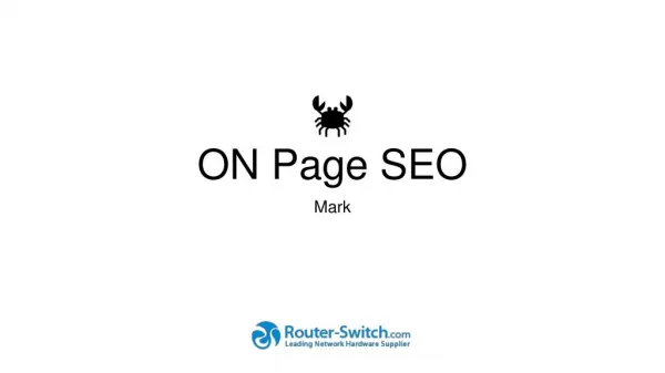 ON-Page-SEO