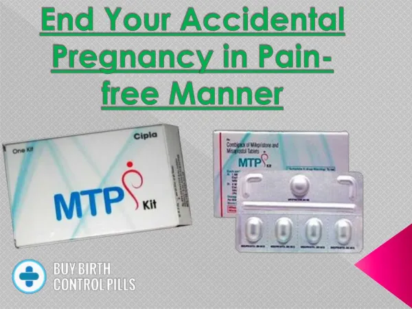 End Of Pregnancy In A Hassle-Free Manner With MTP KIT
