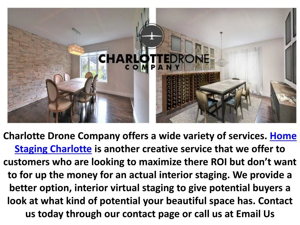 charlotte drone company offers a wide variety