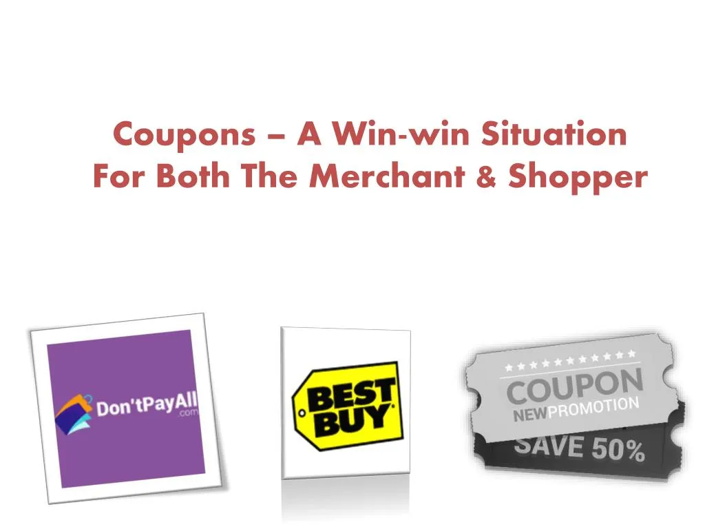 coupons a win win situation for both the merchant shopper