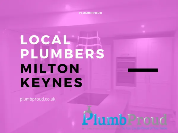Plumbing Services Milton Keynes