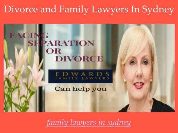 Best Divorce And Family Lawyers In Sydney