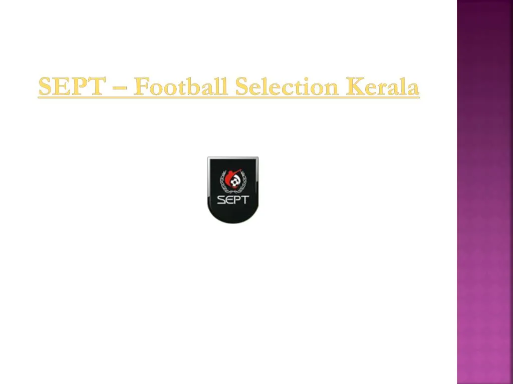 sept football selection kerala