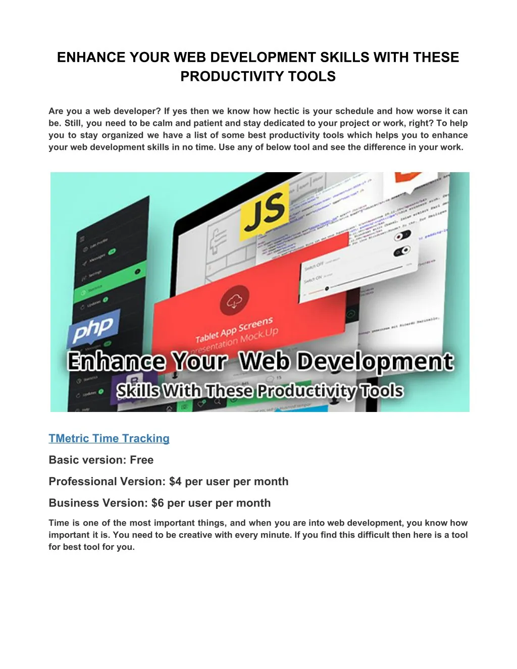 enhance your web development skills with these