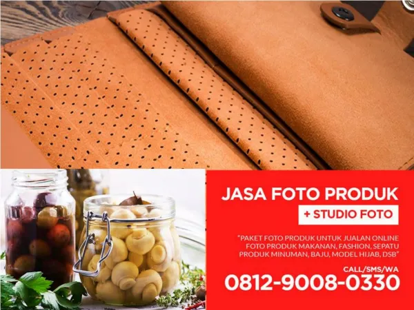 Wa 0812-9008-0330 - Jasa Food Photography, Foto Studio