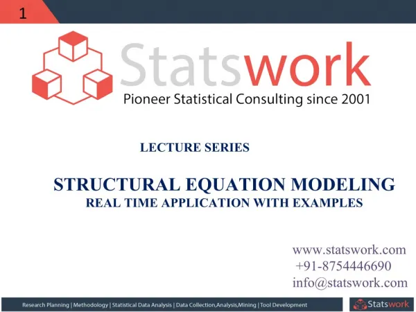 Exogenous and Endogenous Latent Variables in SEM analysis | statswork.com