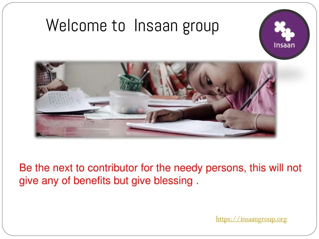 welcome to insaan group