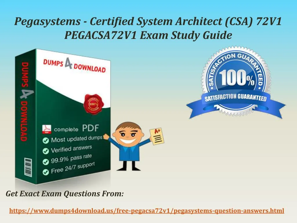 pegasystems certified system architect csa 72v1