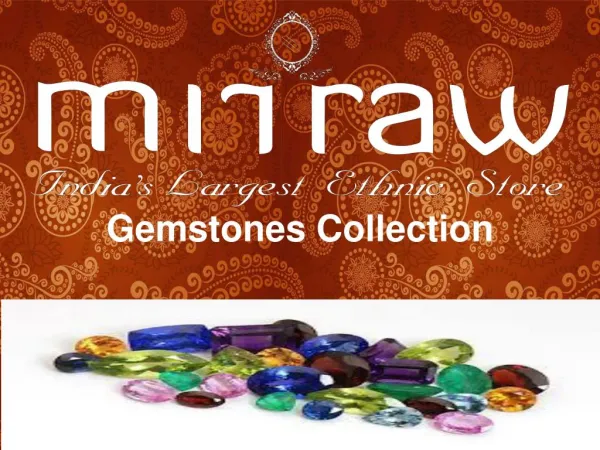 Gemstones Collection At Mirraw