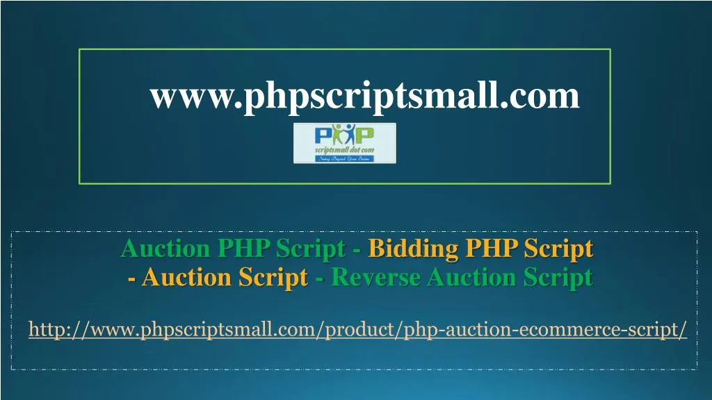 http www phpscriptsmall com product php auction ecommerce script