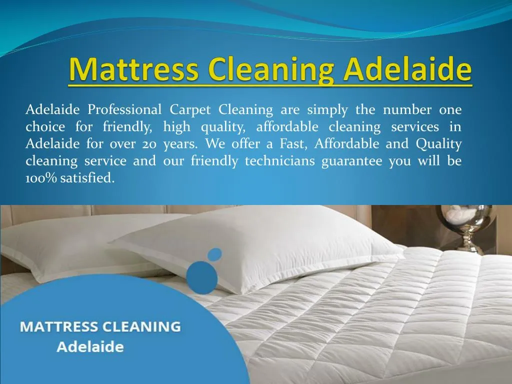 mattress cleaning adelaide