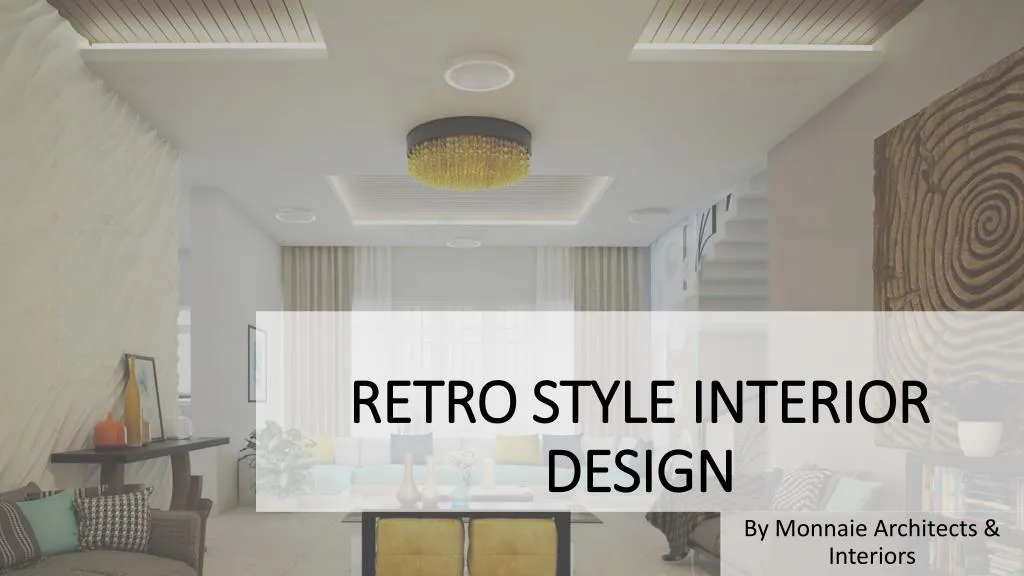retro style interior design