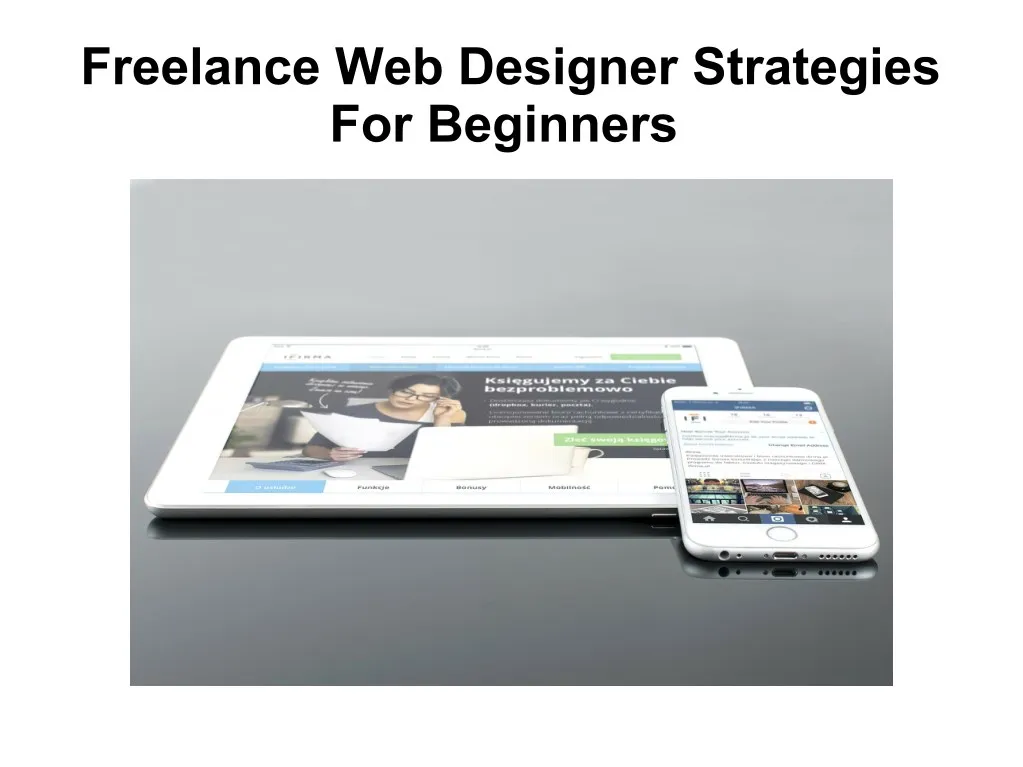 freelance web designer strategies for beginners