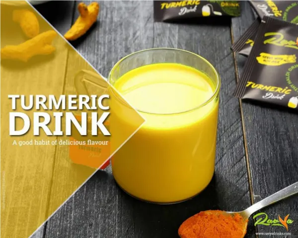 Anti-Inflammatory Turmeric Milk - Ravya Drinks
