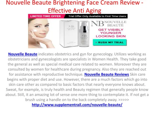 Nouvelle Beaute Brightening Face Cream - Does It Work? - How To Try