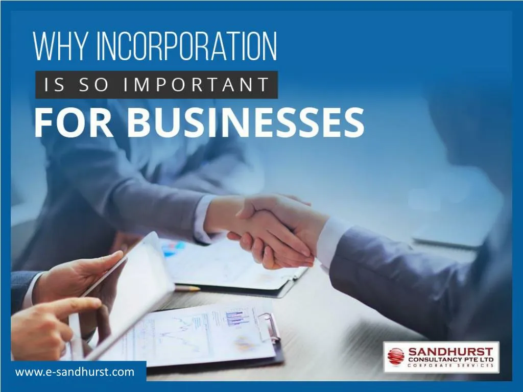 why incorporation is so important for businesses