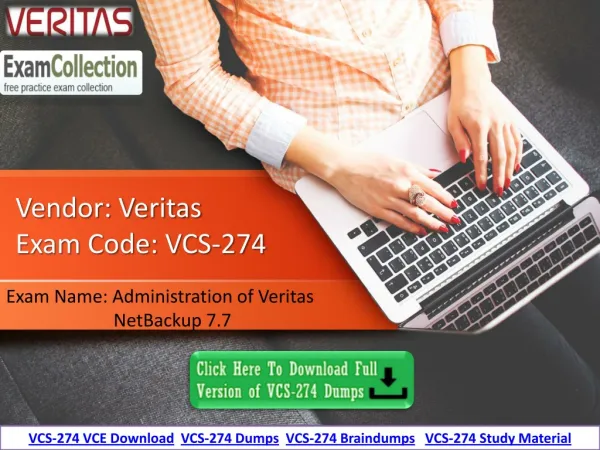 Download VCS-274 Practice Test at Examcollection.in