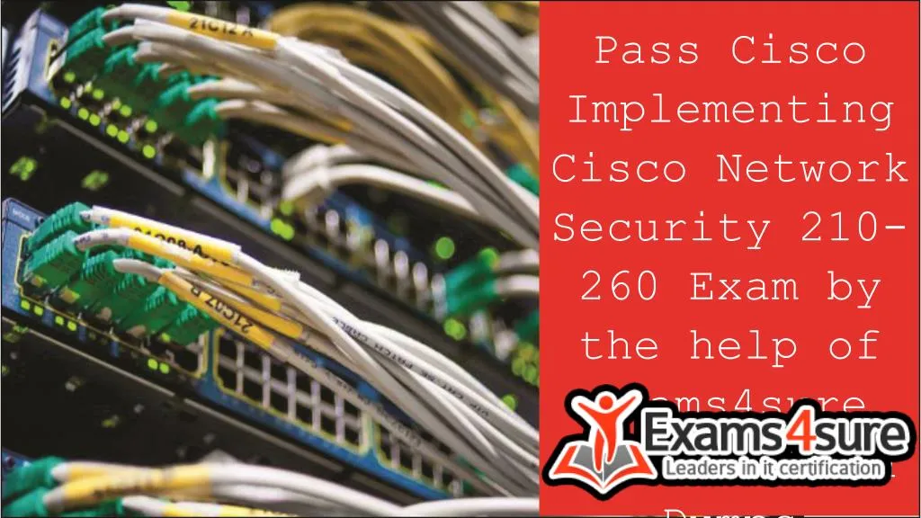 pass cisco implementing cisco network security