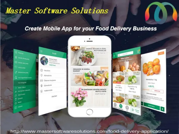 Mobile App For Ordering Food