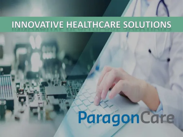 Quality Health Care Equipment Suppliers - Paragon Care