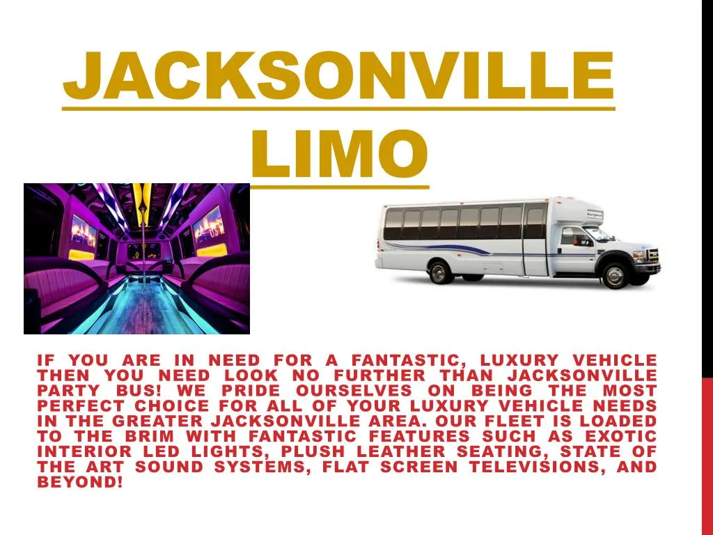 jacksonville limo