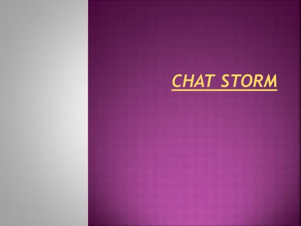 Chat Storm