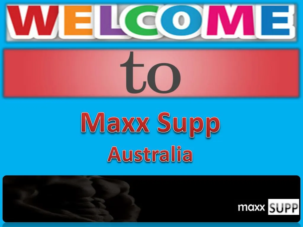 maxx supp australia