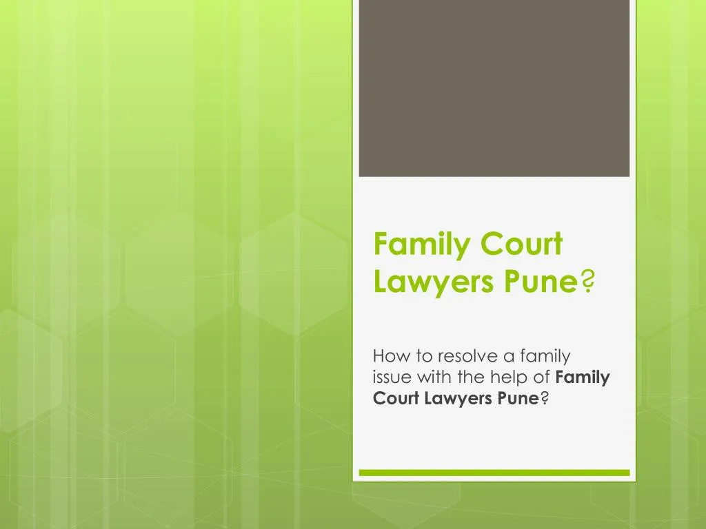 family court lawyers pune