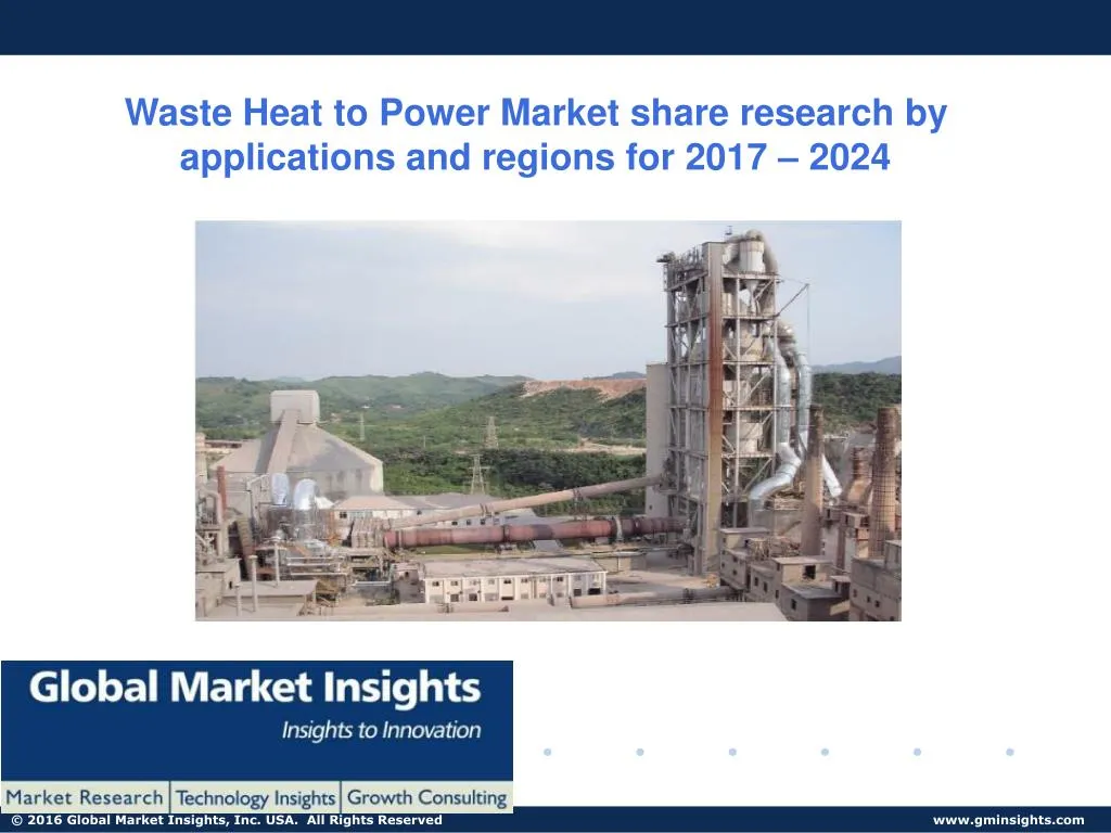 waste heat to power market share research