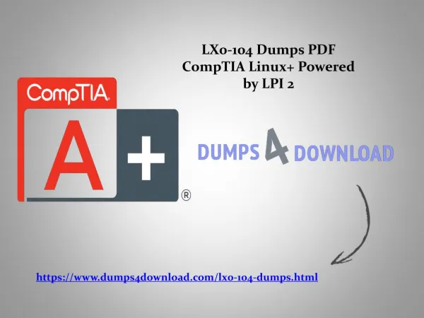 Tips To Prepare LX0-104 Exam | CompTIA LX0-104 Exam Dumps PDF