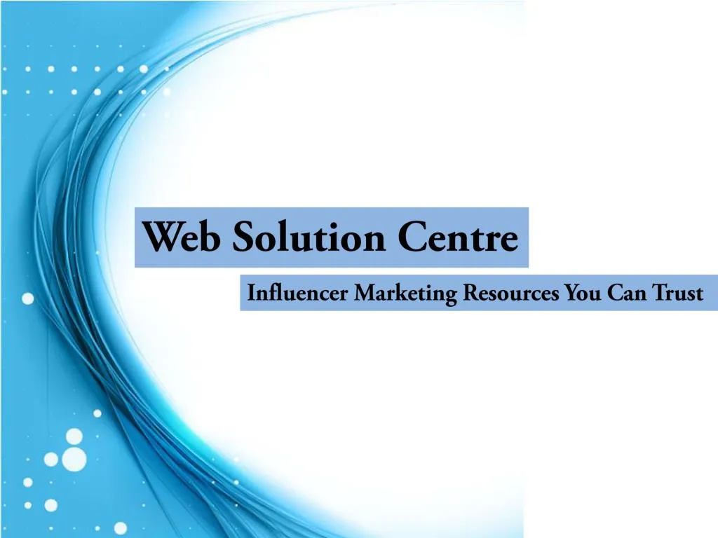 web solution centre
